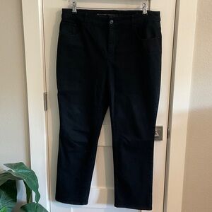 Chico's Classic Black Straight Leg Jeans